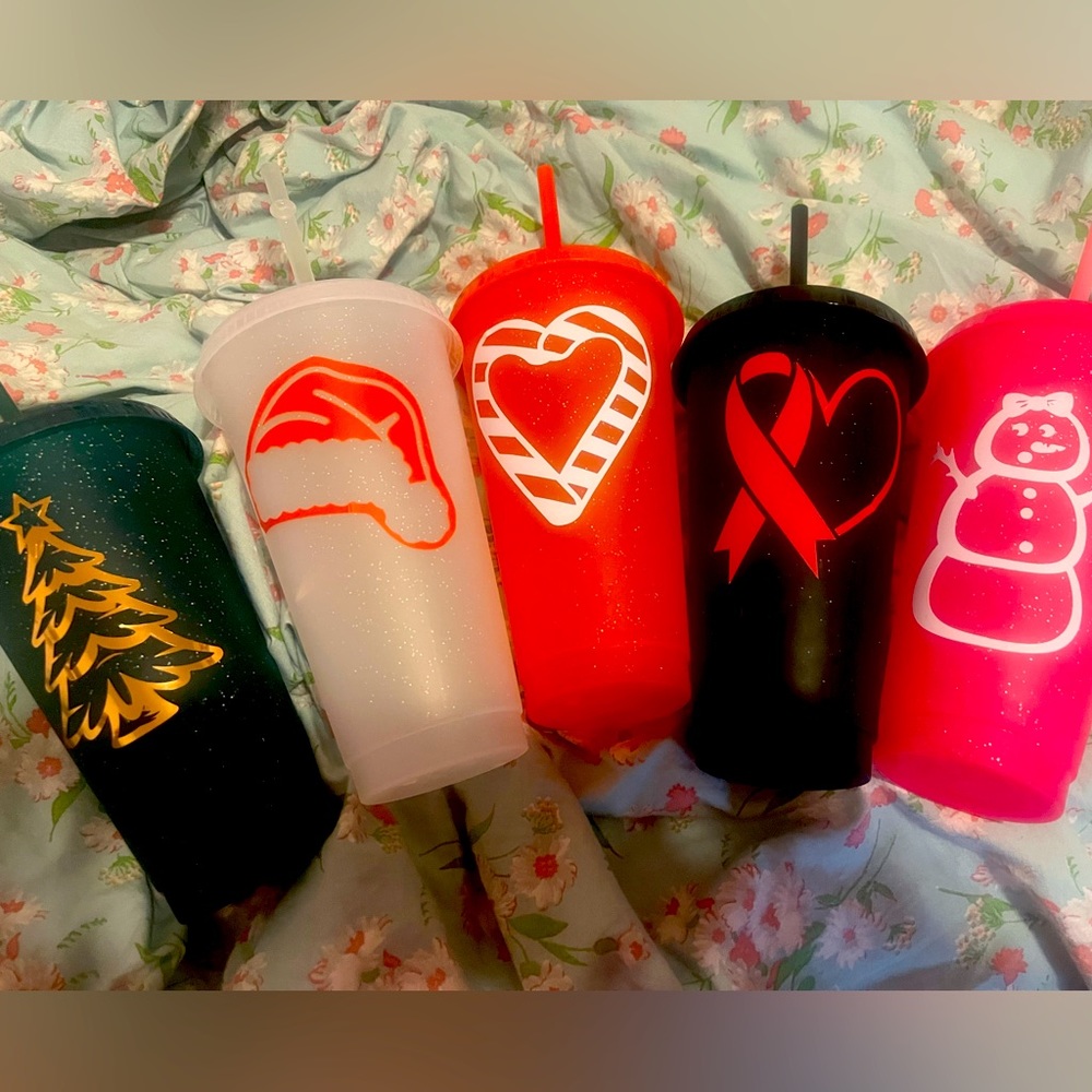 Custom Holiday Tumblers